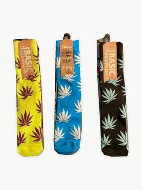 Men's Crew Socks 3 Pack Bundle NWT
